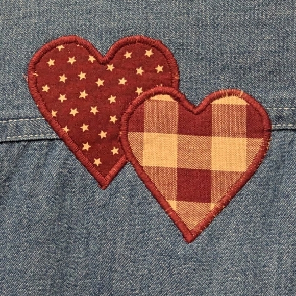 Raggedy Ann & Andy denim button down shirt  size XL - Picture 8 of 12